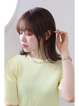 ヘアーアンドメイク エクリ 不動前店(Hair&Make equri) 【不動前美容室】ミディアムヘア・エアリーヘア