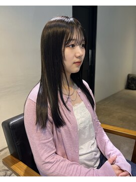 トレス(TRESS) セミロング！似合わせカット・地毛風透明感カラー^_^