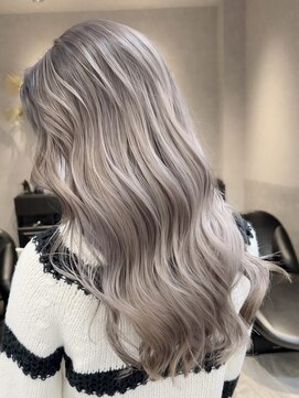 ロンド レア 天神大名店(Lond Le’a) 黒髪カタログ/オリーブグレー/ココアベージュ/小顔に見せるヘア