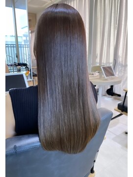 ジーナ 福岡天神(Zina) Lavender Brown × 髪質改善トリートメント【中村一樹】