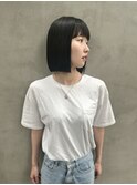 ぱっつんバングBob