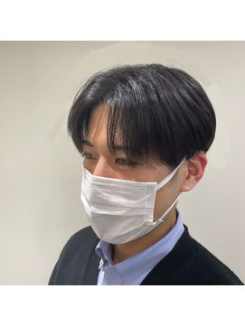 アッシュ 二子玉川店(Ash) メンズカット+ナチュラル縮毛矯正