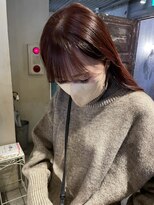 髪質改善と縮毛矯正の専門店 サンティエ(scintiller)&nbsp;オレンジベージュ