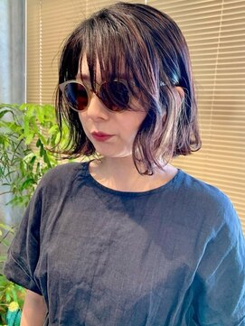 ブルー 青葉台(BLUE) 切りっぱなしボブ