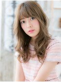 斜めバング大人かわいい韓国風ラフニュアンスc5上尾20代30代40代