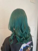 アレンヘアー 甲南本通り店(ALLEN hair)&nbsp;グリーンカラー