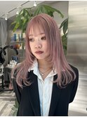 ブリーチ2回～ピンクカラー【古沢みはる】