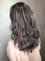 アース 錦糸町店(HAIR&MAKE EARTH) 20代30代艶感ストレート♪髪質改善カラーハイライトグレージュ