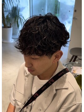 スイッチ(men's SWITCH) 大分メンズ波巻きスパイラルパーマツーブロックマッシュレイヤー