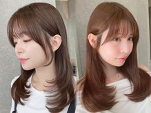 巻くだけじゃない？！ヨシンモリ/エギョモリ/ワンホンヘアはカットが命！前髪/韓国//顔周り/レイヤーカット