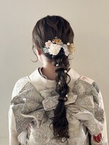 オアズヘアービィグラッド(ORe'S HAIR BE GLaD)&nbsp;成人式ヘア【新潟/お呼ばれセット/ヘアセット】