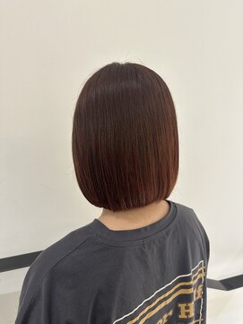 バディヘア イクス(BUDDY HAIR exx) 酸性ストレート/ボブカット/縮毛矯正/透明感カラー