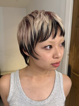 ナループロアツム(Nalu pu loa Tsum) ショートマレット/ショートウルフ/デザインカラー/ルーツカラー