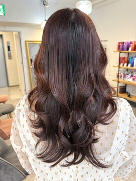 ミョンシル ブリーチなしピンクラベンダー