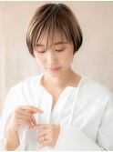 透明感細めハイライトミニボブマッシュTc3大宮20代30代40代