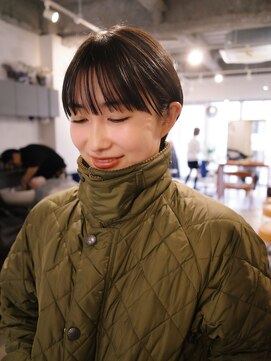 ピュー(Piu-) 【マッシュショート/阿部達哉】ショートボブ/耳掛けショート