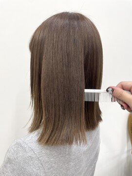 カシェル(cashel kishaba) 『ブリーチなしマロンベージュ』