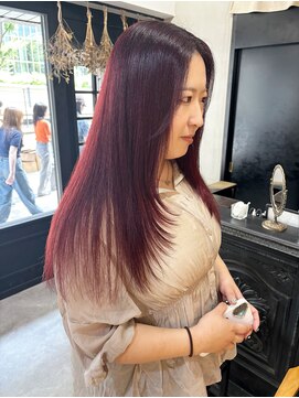 ノエル 池袋店(noel) 【noel】mayu×ブリーチなし艶暖色カラー