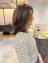 カンナ(CANNA) 細やかなハイライトで所々のグレイぼかし&レイヤーミディアム