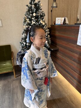 ラブヘアーグリーン(LOVEHAIRGREeN) 七五三ヘアセット