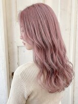 エノア 東京(ENORE)&nbsp;ブリーチなしダブルカラー｜ピンクグレージュ