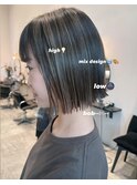 High low design ＆ BOB