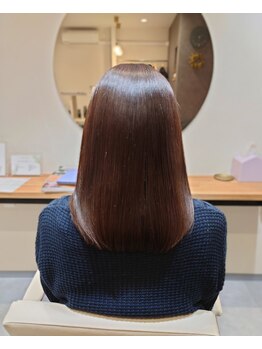 ムク(muku.)の写真/【星置/駐車場完備】ダメージケアをしながら髪の予防ができる髪質改善トリートメントを使用し美髪×艶髪に