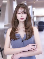 イルハバナ 渋谷(ill HAVANA) 前髪顔周りワンホンムレイヤーカット/ダークアッシュブラウン