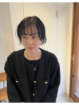 カウチ 板橋本町店(kauti) イメチェン/切りっぱなしボブ/透明感カラー/板橋本町