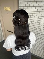 ソノ(sono) くるみちゃんヘア サイドおだんご ハーフアップ 推し活