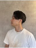 大人センターパート×マッシュ