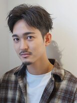 Men’s hair salon First 大和店【11月上旬オープン(予定)】 ラフでいて計算されたツーブロックスタイル