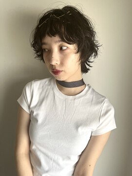 アンシェリ バイ フラミューム 大船店(Ancheri by flammeum) ショートレイヤーパーマ