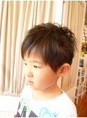 子供メンズアシメショート