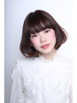 アンドヘアー 西葛西(&-HAIR) 内巻きワンカールボブ