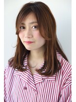 エクリ(equri×SHISEIDO)&nbsp;ツヤ髪ストレートミディ