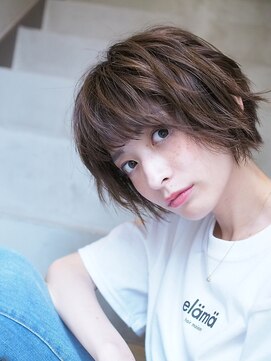 エラマ ヘアメゾン(elama hair maison) 【elama】ツイスト風ショート3