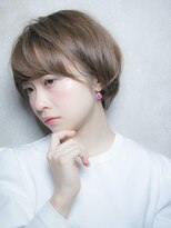 ルティア 池袋(Lutia)&nbsp;アッシュベージュ　丸みショート