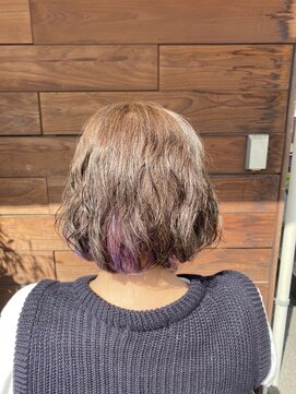 キュアスペース(CURE SPACE) インナーカラー 【 ラベンダーパープル 】