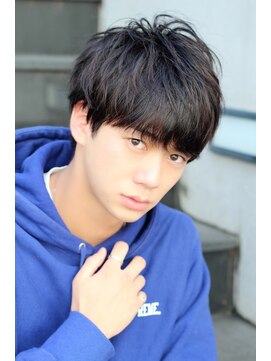 クーエフー(coo et fuu) 10代20代メンズ短髪ナチュラルスマートマッシュくせ毛風パーマ