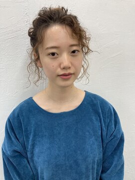 シーク(seek) 【seek菜月】パーマ簡単アレンジ【長野 松本】