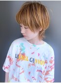 【morio池袋】可愛くて色気のあるマッシュウルフショート♪