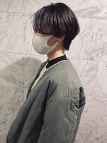 フロート 小阪店(float)&nbsp;ダークブラウン_クールショート　ピンクグレージュ　ボブルフ