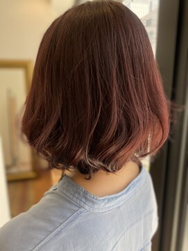 グリッター (Glitter) 博多美容室【Glitter】ワインレッド