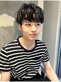 マッシュメンズパーマ