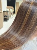 美髪縮毛矯正　シルクストレート