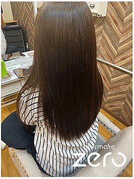 ヘアメイクゼロ 坂戸駅前店(hairmake zero) ゼフィラム　王道うる艶ストレート