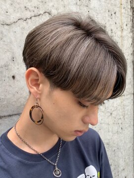 フィフス 原宿(fifth) 【大人前下がりマッシュ、ナチュラルハイスパイラルパーマ】