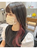 恵比寿 インナーカラー 韓国風 レイヤー