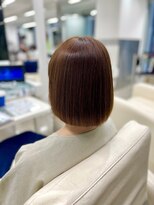 クレアトゥールウチノ(CREATEUR Uchino)&nbsp;内巻きボブのキレイ髪ストレート